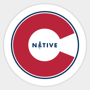 Colorado Native Sticker